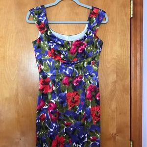 Maggy London Size 4 Floral Cocktail Dress